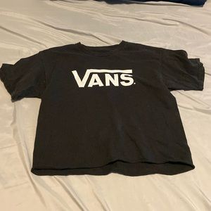Vans crop tshirt